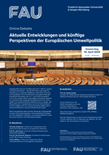 Zum Artikel "Online-Debatte: „Aktuelle Entwicklungen und künftige Perspektiven der Europäischen Umweltpolitik“"